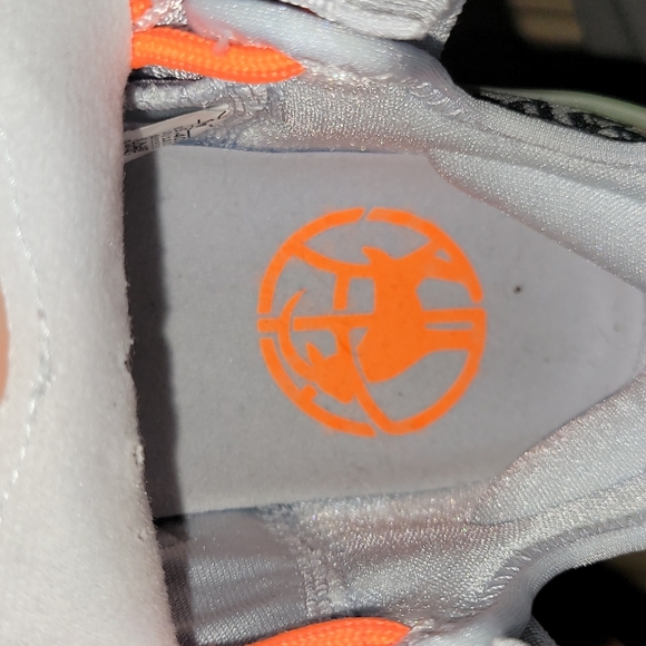 Nike LeBron 18 Low - Gray and Orange - Picture 7 of 10